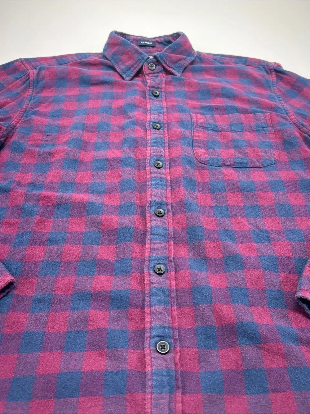 J.Crew Buffalo Plaid Flannel Shirt Grunge Workwear Cabin Core Men’s Medium